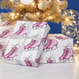 Söt Rosa Ice Skal jul Presentpapper