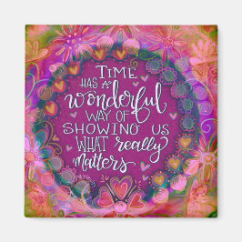 Söt Rosa inspiration Inspirief Magnet