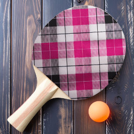 Söt Rosa Karo Pingisracket