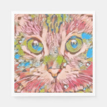 Söt Rosa Katt