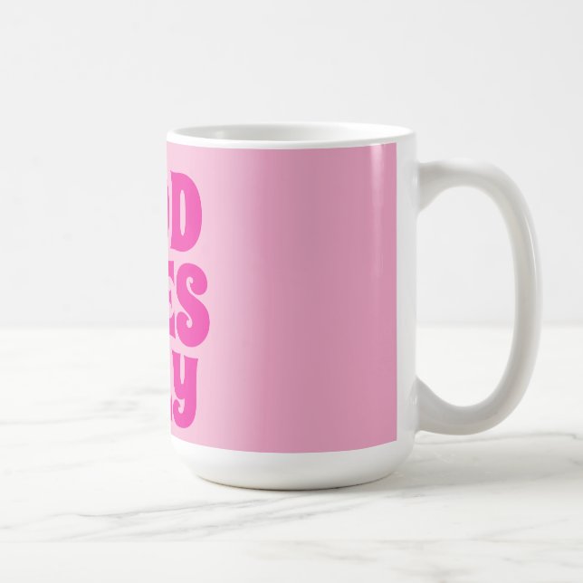 söt rosa mugg som genast får dig att le (Höger)
