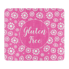 Söt Rosa och vit Blommigt Gluten Free Celiac