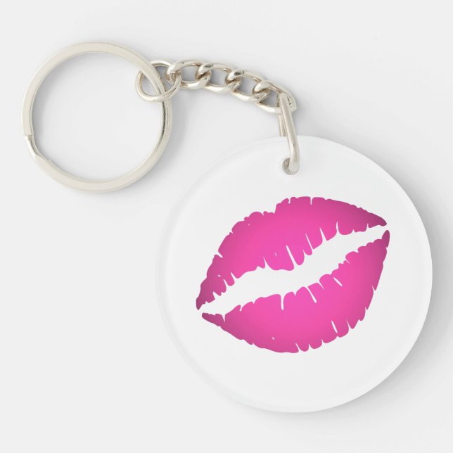 Söt Rosa Ombre Lipstick Pout Kiss (Framsidan)