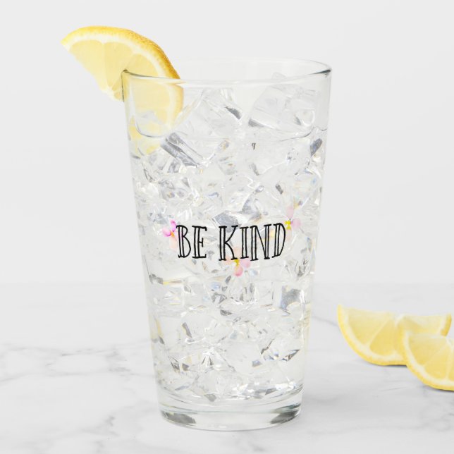 Söt Rosa Peach Flowers Be Glaskopp (Framsida Ice)