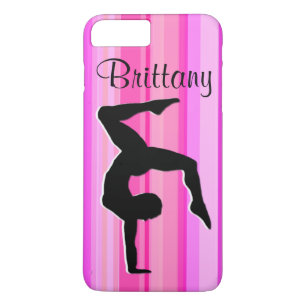 SÖT ROSA PERSONLIG GYMNASTICS IPHONE CASE
