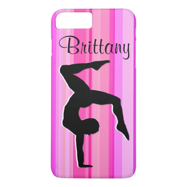 SÖT ROSA PERSONLIG GYMNASTICS IPHONE CASE Case-Mate iPhone SKAL (Baksida)