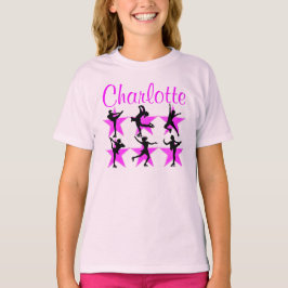 SÖT ROSA PERSONLIG SKATTESTAR T SHIRT
