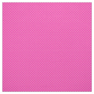 Söt Rosa Polka dots ROSA Tyg