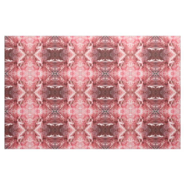 Söt Rosa Poppy Blommigt Patterned Craft Fabric Tyg (Fat Quarter)