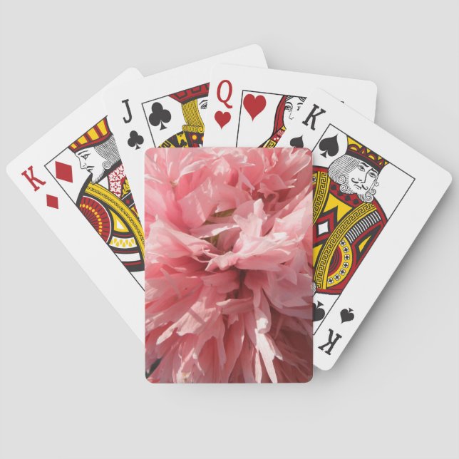 Söt Rosa Poppy-spelkort Spel Kort (Baksidan)