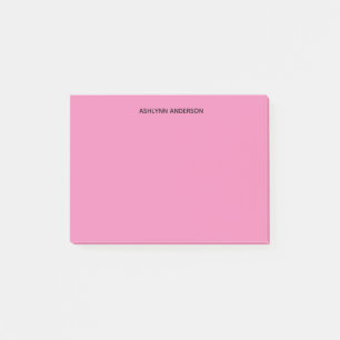 Söt Rosa Post-it Block