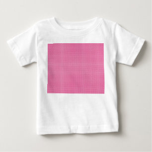 Söt Rosa Prickig Baby T-Shirt