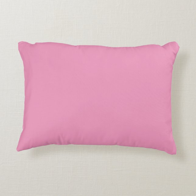 Söt Rosa Prydnadskudde (Baksidan)