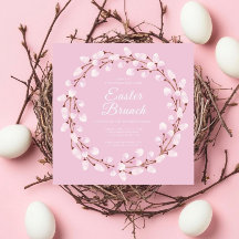 Söt Rosa Pussy Pil Easter Brunch