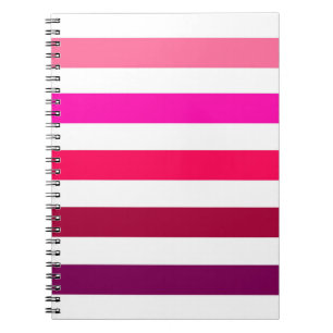 Söt Rosa Rand bärbar dator Anteckningsbok