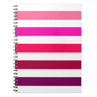 Söt Rosa Rand bärbar dator Anteckningsbok
