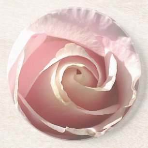 Söt rosa ros underlägg