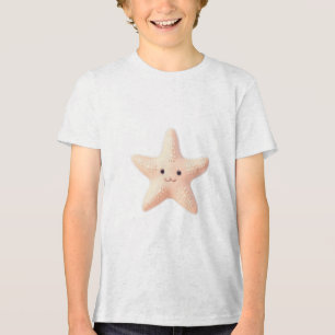 Söt rosa sjöstjärna t shirt