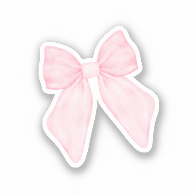 Söt Rosa Slinga Klistermärken (Framsida)