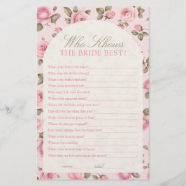 Söt Rosa som känner till Möhippans spel