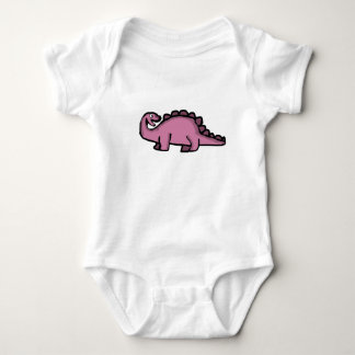 Söt rosa Stegosaurus-dinosaurie T Shirt