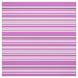 Söt Rosa Stripe Simple Girly Tyg
