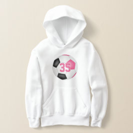 Söt rosa, svart flickas jersey-fotboll t shirt
