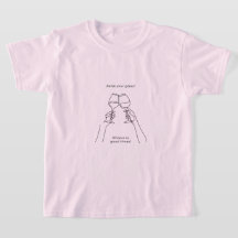 Söt Rosa T-Shirt | Tjejaktig Estetisk Tröja