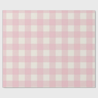 Söt rosa texturerad mönstrad presentpapper