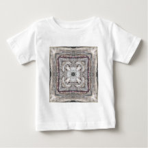 Söt Rosa Tinged Aztec Inspired Mönster
