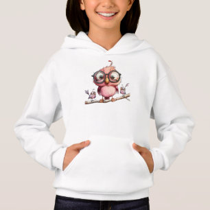 Söt Rosa Ugglas & Fåglars Vänner T Shirt