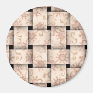söt rosa Vävstolpe Magnet