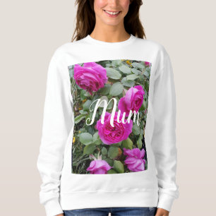 Söt Rosa Vintage Ro Flower Birthday Morsa T Shirt
