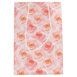 Söt  Rosa Watercolor Ro