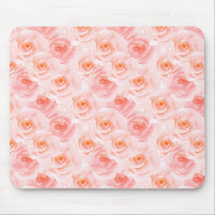 Söt Rosa Watercolor Ro Musmatta