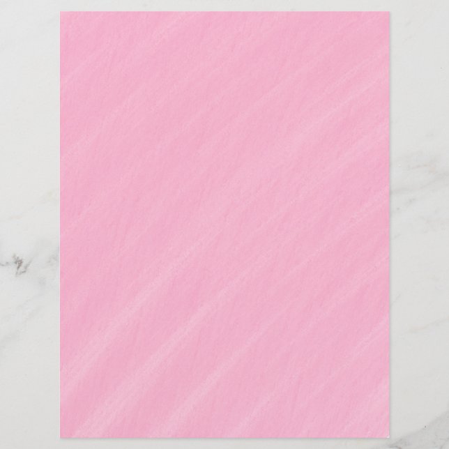 Söt Rosa Watercolor Scrapbooking Papper (Framsida)