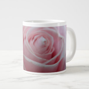 Söt rosblomma jumbo mugg