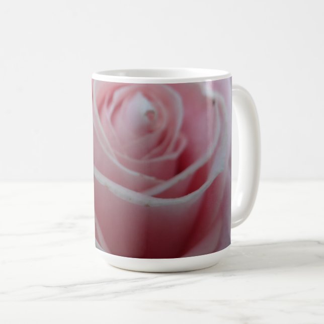 Söt rosblomma kaffemugg (Framsida höger)