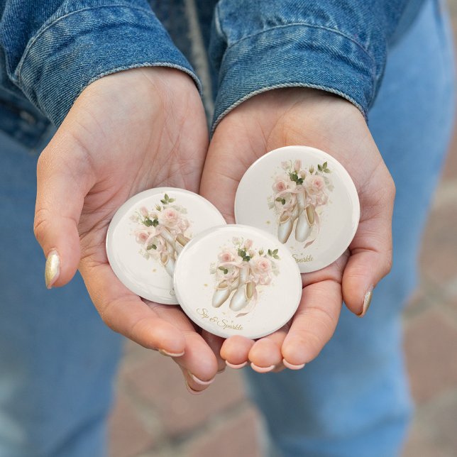 Söt Rosé Ballet Soaré, specialdesignad Flasköppnare (Skapare uppladdad)