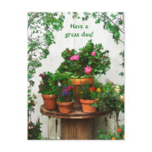 Söt Rosor Post Card