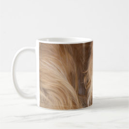 Söt Ruby Cavalier King Charles Spaniel Kaffemugg