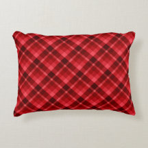 Söt Ruby Red Play Mönster accent Pillow