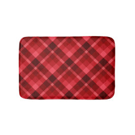 Söt Ruby Red Play Mönster Small Bath Mat Badrumsmatta