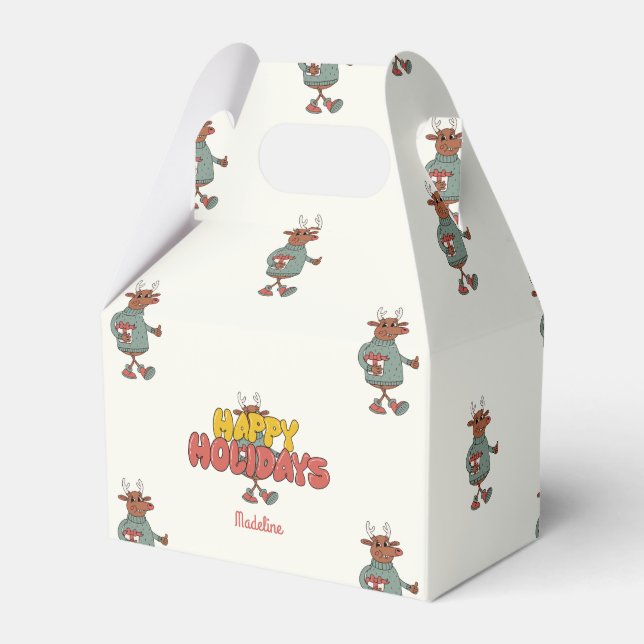 Söt Rudolf julhelg Presentaskar (Framsidan Sidan)