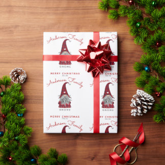 Söt Rustik God Jul Familj Tomte Hem Inredning Presentpapper