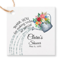 Söt rustik vattenkanna Blommig Tacksamhet Dusch