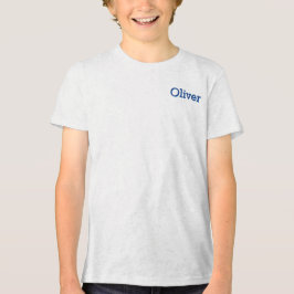 Söt rymd yttre solsystem Personligt namn T Shirt