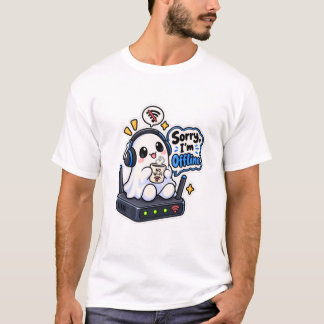 Söt rymdpandorymdastronaut Retro spelkonsol T- T Shirt