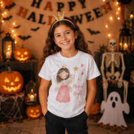 Söt sagoprinsessa magisk natt Halloween T Shirt