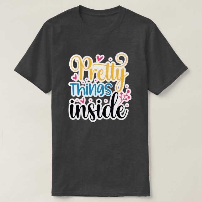 Söt sak inuti01 t shirt (Design framsida)